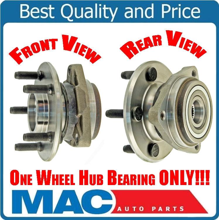 Front Hub Bearing Ford Ranger for Mazda B3000 B4000 4 Wheel Drive Rear Abs 2000