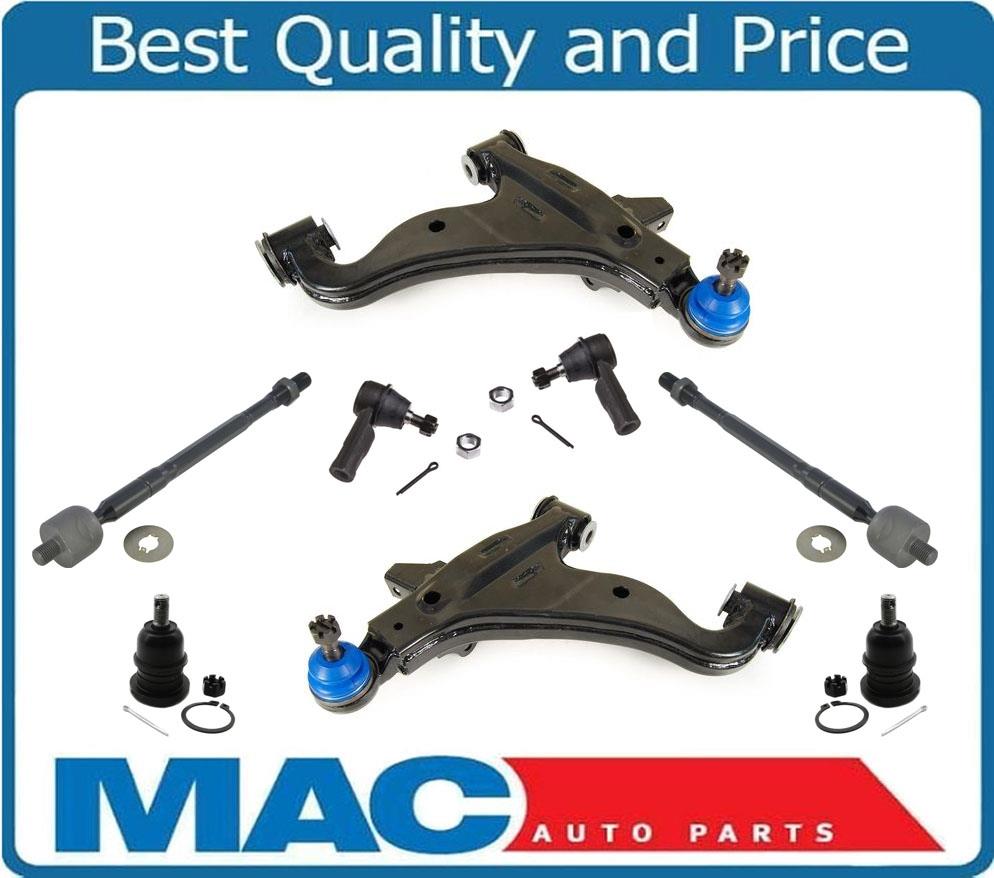 Se adapta al brazo de control inferior 05-14 RWD Tacoma 2 con bujes y rótula, 10 piezas