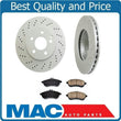 Fits 08-14 Mercedes C300 4 Matic AWD FRT Brake Rotors & CERAMIC Pads