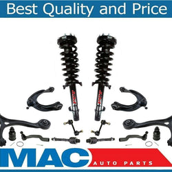 Fits 08-12 Accord V6 3.5L 4 Door Automatic 14Pc Control Arm Ball Joint Struts