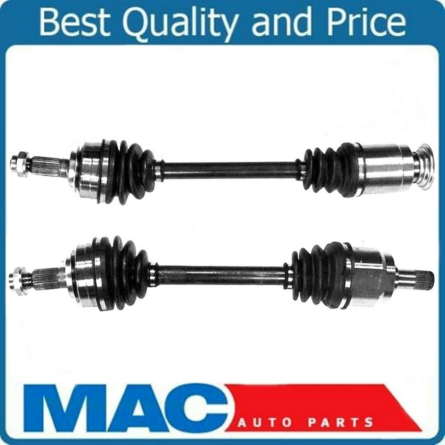 PAIR Front CV Axle Constant Velocity Shaft Assembly Set for 2007-2008 Honda Fit