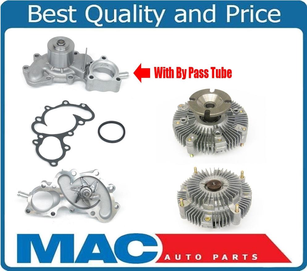 4 RUNNER 96-02 95-98 TACOMA 95-04 Fan Clutch Engine Water Pump W/ By Pass Tube