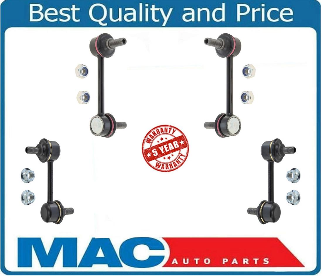 (4) Enlaces de barra estabilizadora delantera y trasera para RX-8 04-11 MX-5 Miata 06-15