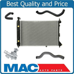 Fits For 97-04 Mustang 3.8L V6 New Radiator Upp & Low Hoses Water Pump 100% New