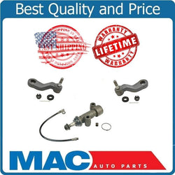 00-06 Tahoe Yukon Suburban Silverado Sierra Idler Pitman Arm Bracket Hose 3Pc Kt