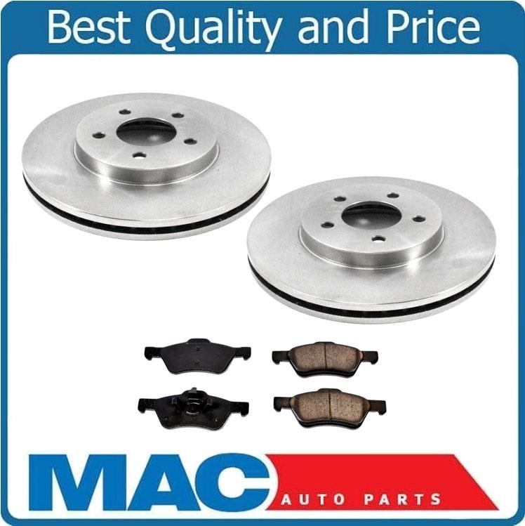Fits 2008-2010 Ford Escape Front Disc Brake Rotors Models W/ Rear Drum