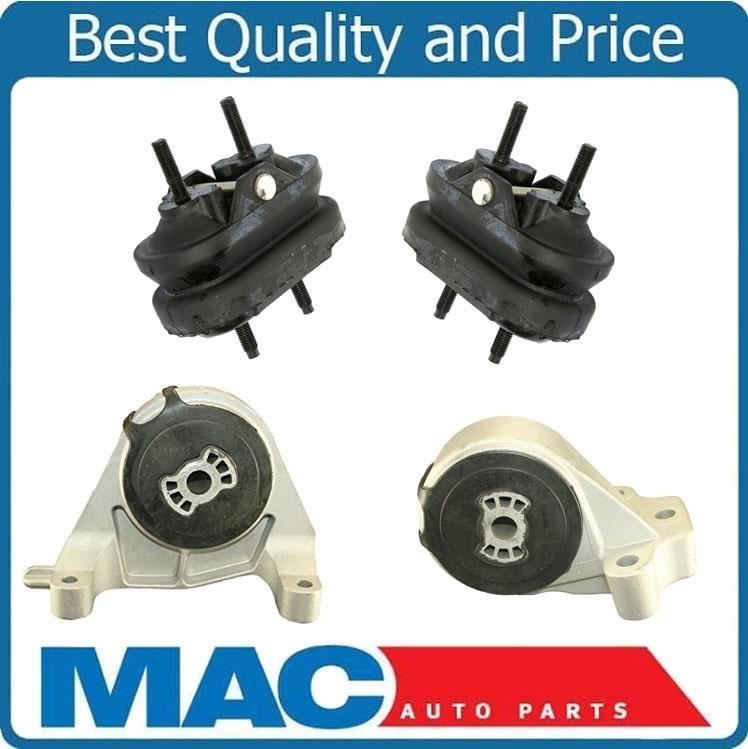 Nuevos soportes de motor y transmisión de 4 piezas para Chevrolet Equinox 3.6L solo 2008-2009