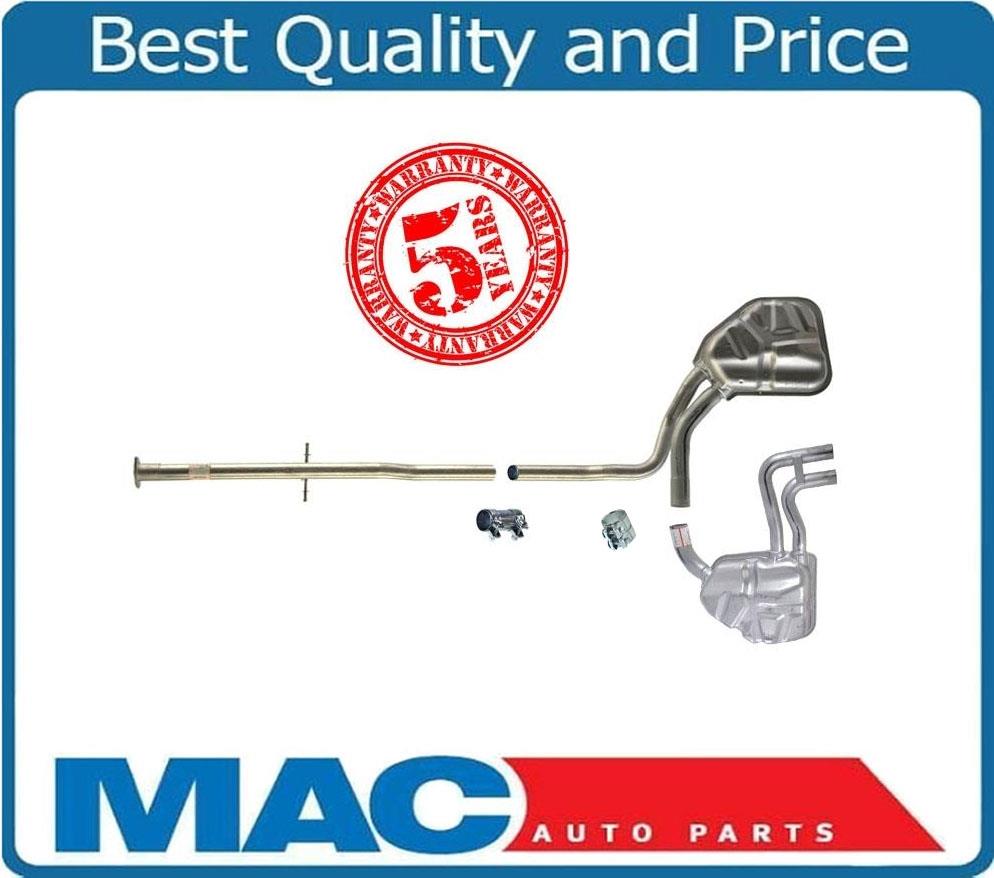 Dual Muffler Resonator Exhaust System For Mini Cooper S Supercharged 02 to 07/04
