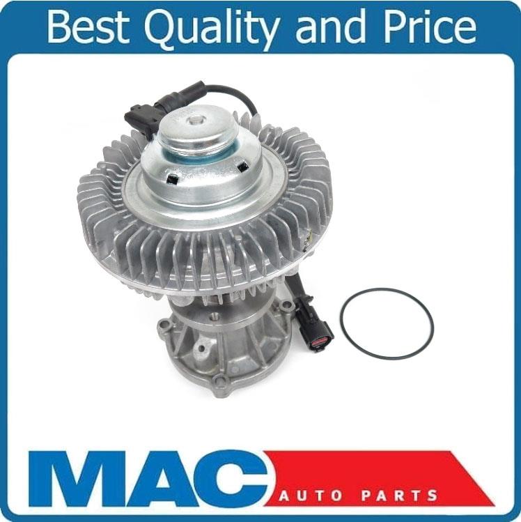 Para 03-04 F250 Super Duty 6.0L Turbo 100% nueva bomba de agua probada y embrague de ventilador