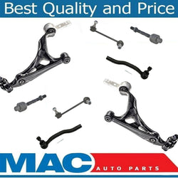 Fits 09-13 Mazda 6 Front Lower Control Arms With Ball Joint 8 Pcs Chassis Kit