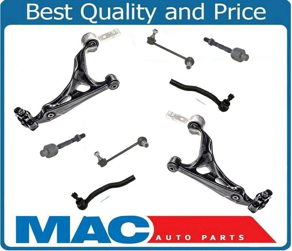 Fits 09-13 Mazda 6 Front Lower Control Arms With Ball Joint 8 Pcs Chassis Kit