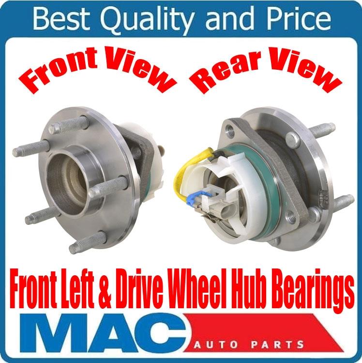 (2) Wheel Bearing Hub Assembly Front for 2009-2013 Corvette Natural Aspirated