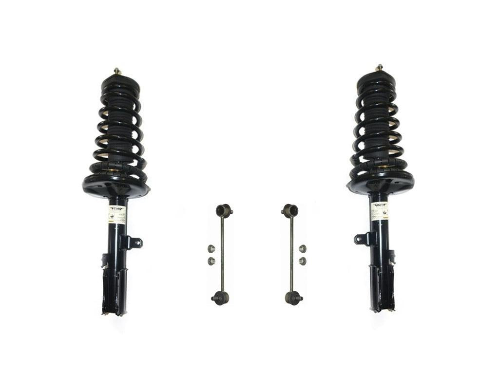 1992-1996 Camry 2.2L (2) REAR Quick Spring Strut and Mounts Sway Bar Links