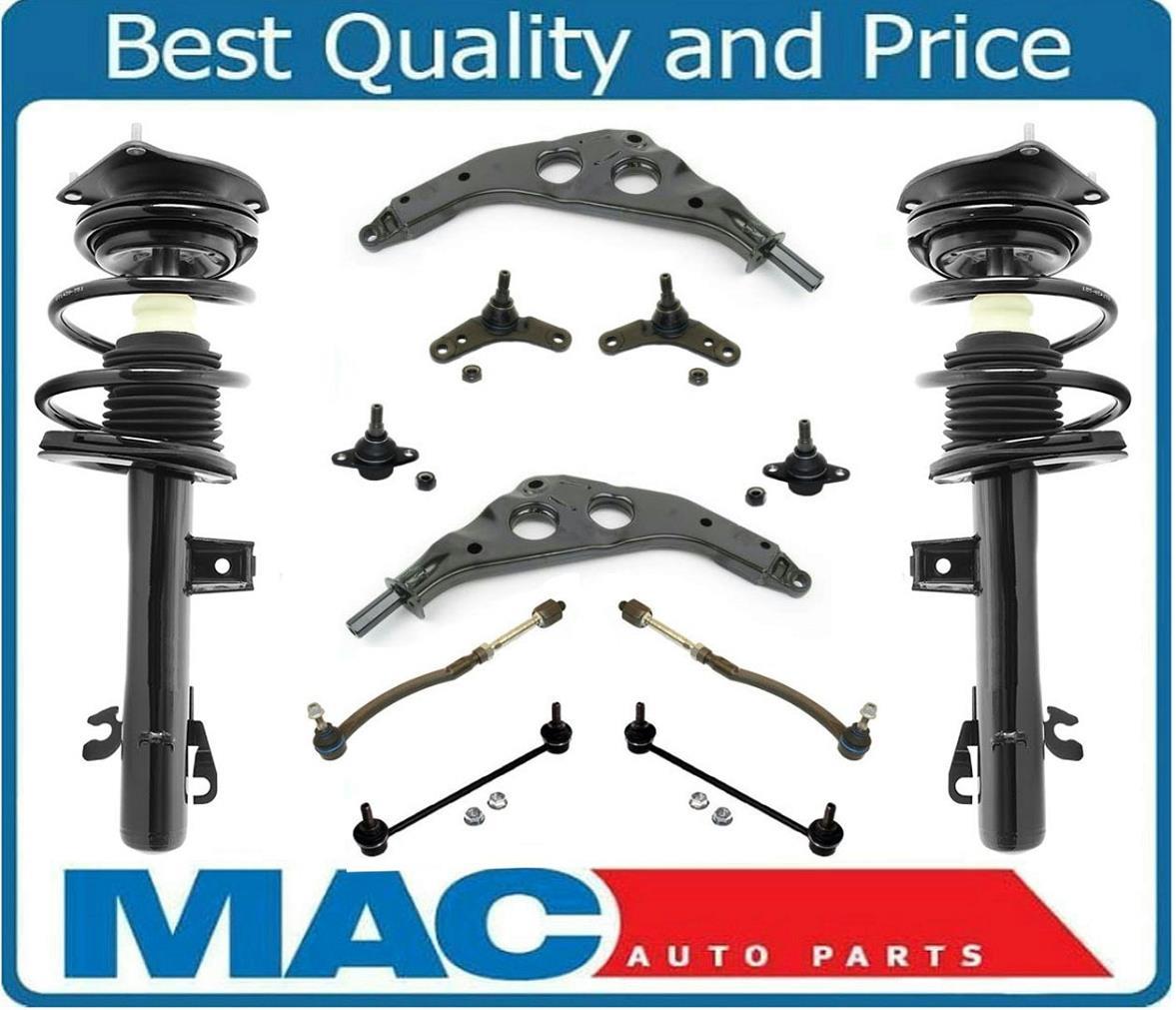 Se adapta al kit Mini Cooper 02-06 Puntales completos inferiores Brazo inferior BJ Barras de acoplamiento Enlaces