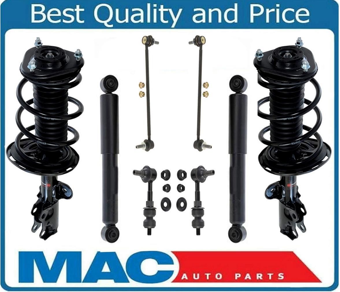 Front Complete Struts Rear Shocks & F & R Links For Rav4 06-08 Sport 09-12 2.5L