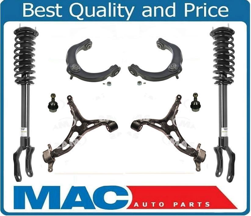 Front Complete Struts Lower & Upper Control Arms W BJ For 11-15 Grand Cherokee