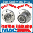 Fits 10-17 Volvo XC60 / 08-16 XC70 FRONT (2) Wheel Bearing and Hub 100% New