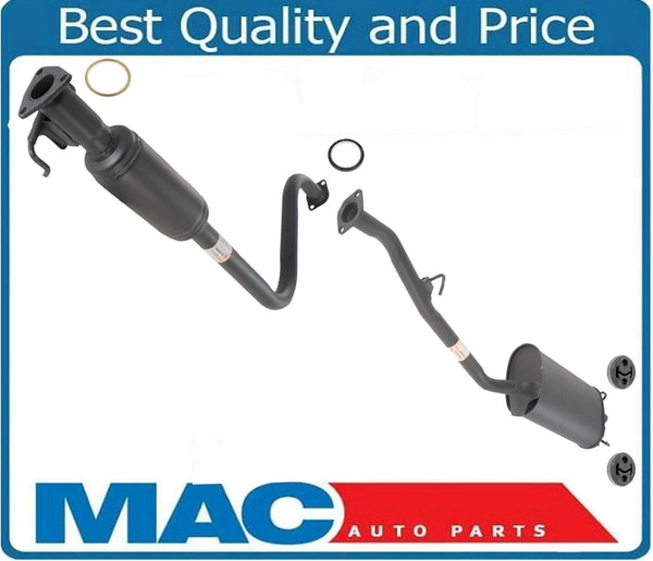 1986 - 1989 Honda Accord LXi 3Dr Hatch Muffler Exhaust System