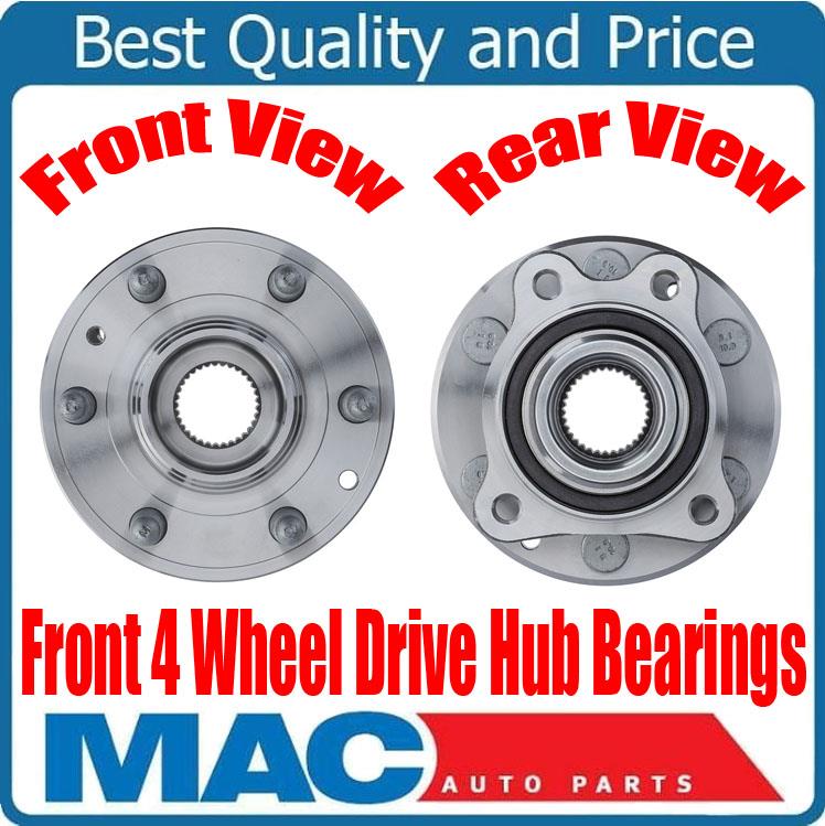 FRONT Wheel Hub Bearings for Ford F150 15-17 4 Wheel Drive