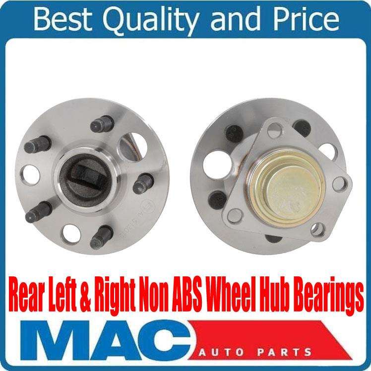 2 Torque Tested Rear Hub Assembly for 1982-2005 Chevy Cavalier NON ABS