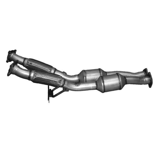 Se adapta a 07-14 XC90 3.2L AWD Dual Eng Flex Pipe Convertidores catalíticos duales EE. UU.