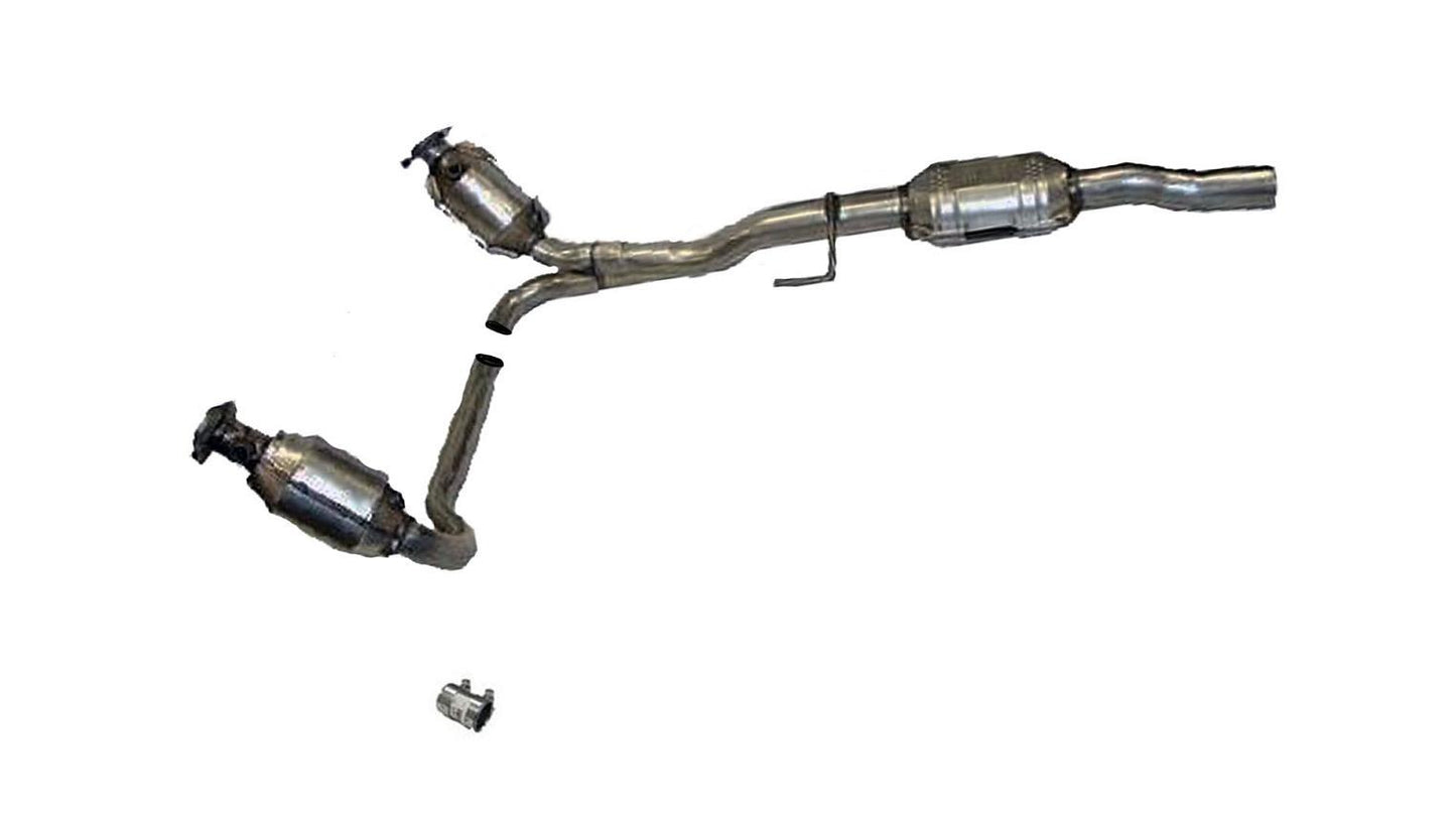 00-01 Dakota 4.7L Motor de tracción en 2 ruedas Y Pipw con (3) convertidor catalítico 19410