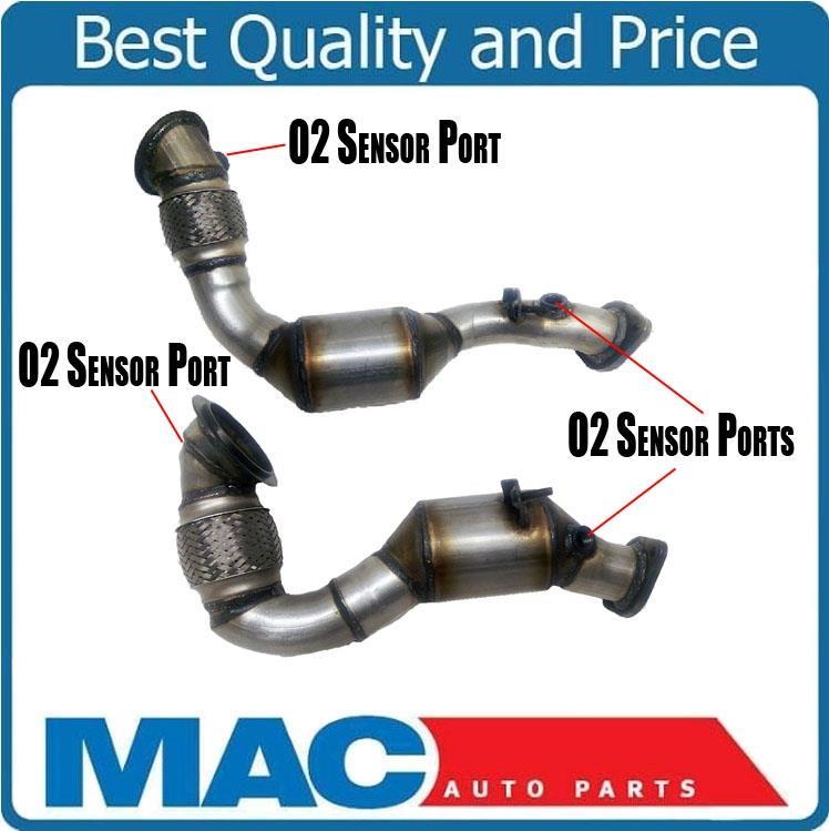 Fits 2007-2010 135i 335i 07-08 335Xi Front & Rear Main Catalytic Converter