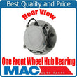 (1) 100% New Front Wheel Bearing Hub Assem. for 09-11 Ram 2500 Rear Wheel Drive