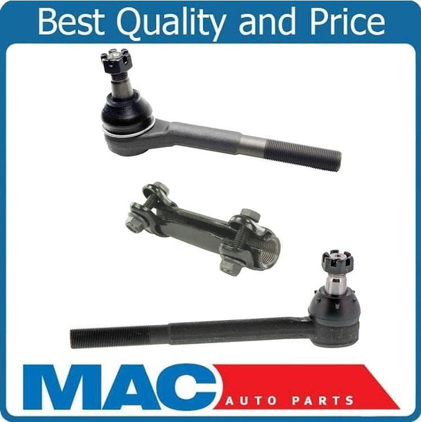 For GMC & Chevrolet Van 83-95 G10 G20 G30 100% New Tie Rod Sleeve 3pc Kit