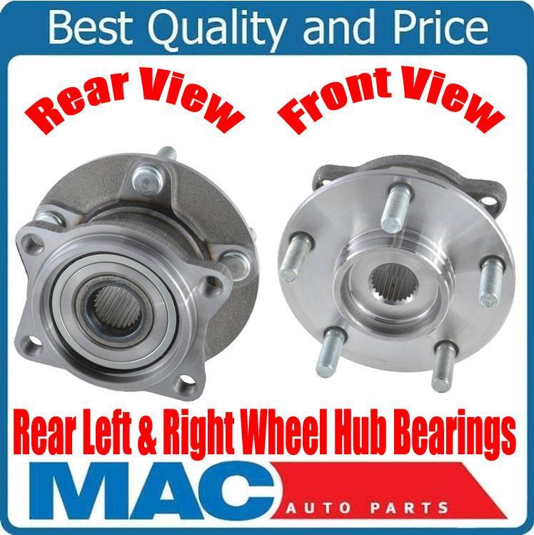 Rear Wheel Hub Bearings for Mitsubishi Endeavor All Wheel Drive 10-11