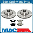Front Disc Brake Rotors Ceramic Brake Pads for BMW 320i xDrive 2013-2018