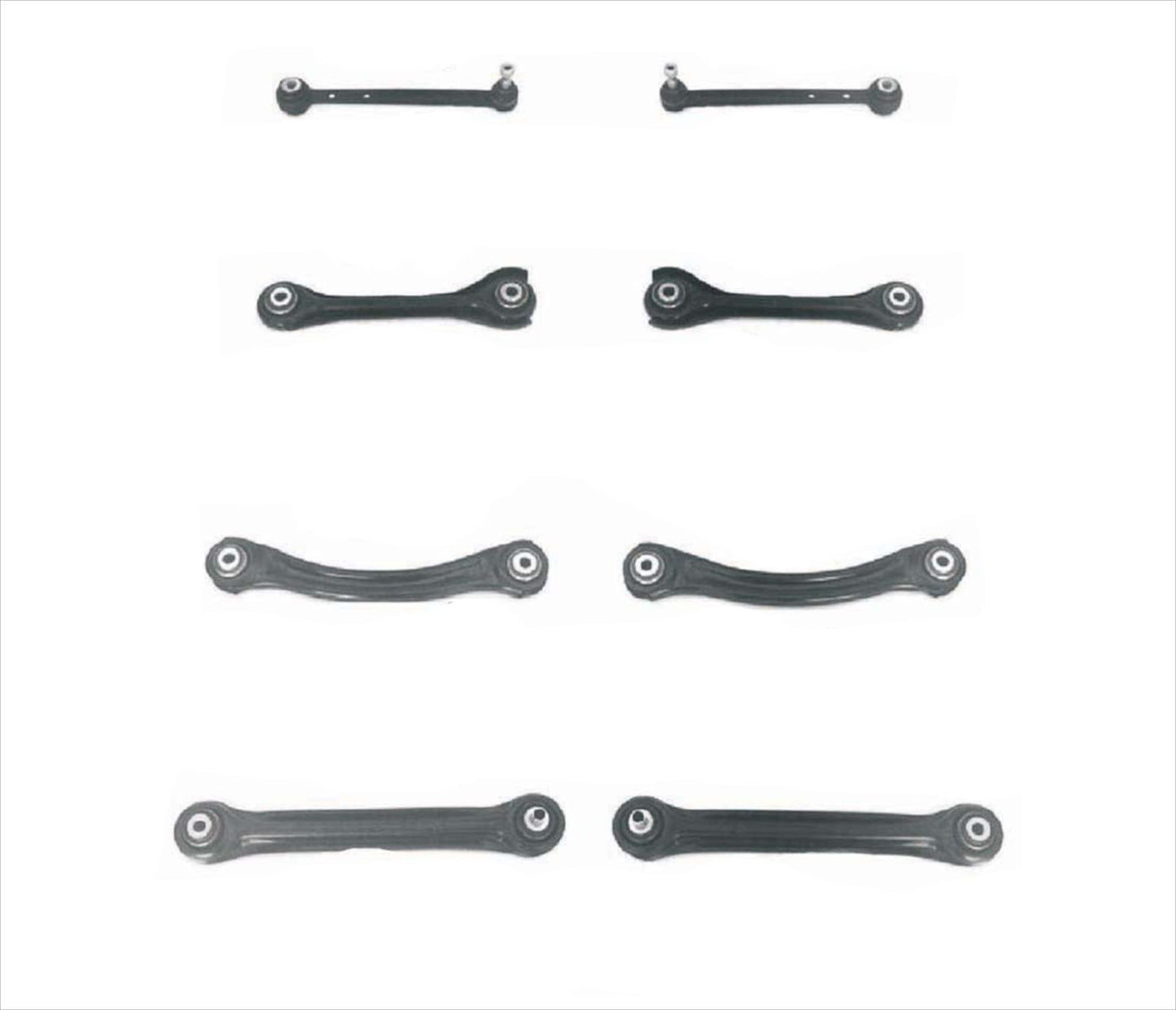 100% nuevo kit de brazo lateral de control trasero de 8 piezas compatible con Mercedes Benz E320 TRASERO 94-02