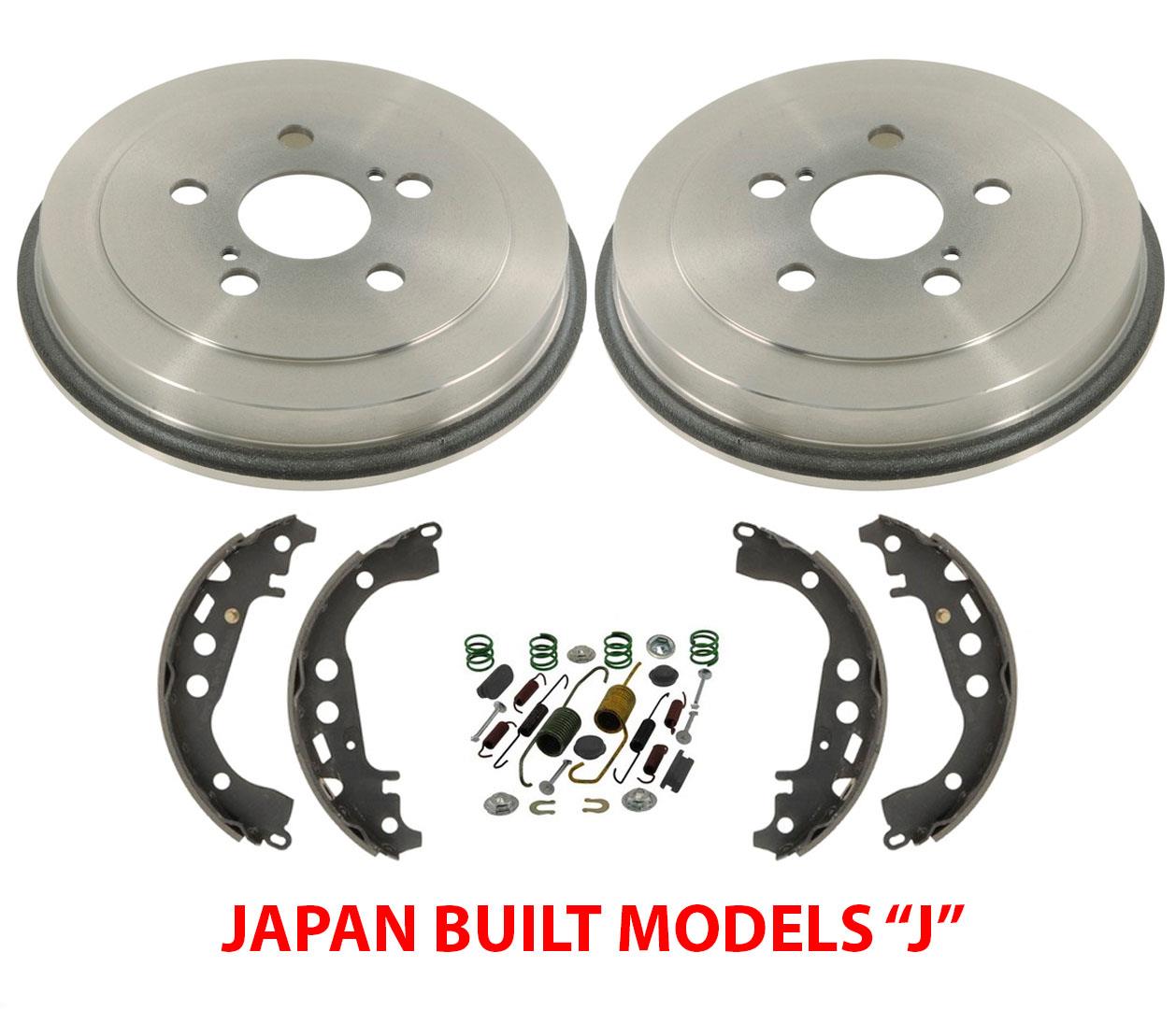 Resortes de zapatas de tambor de freno trasero para Toyota Corolla construido en Japón Vin (J) 05-08
