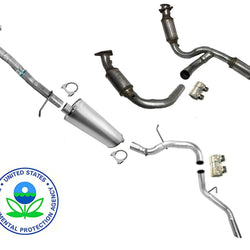Fits 09-13 GMC Sierra 1500 With 133 Inch Wheel Base Cat Converter Exhaust System