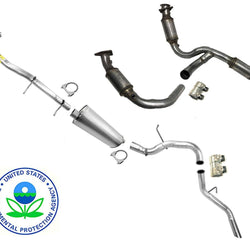 Fits 09-13 GMC Sierra 1500 143.5 Wheel Base Catalytic Conveter Exhaust System