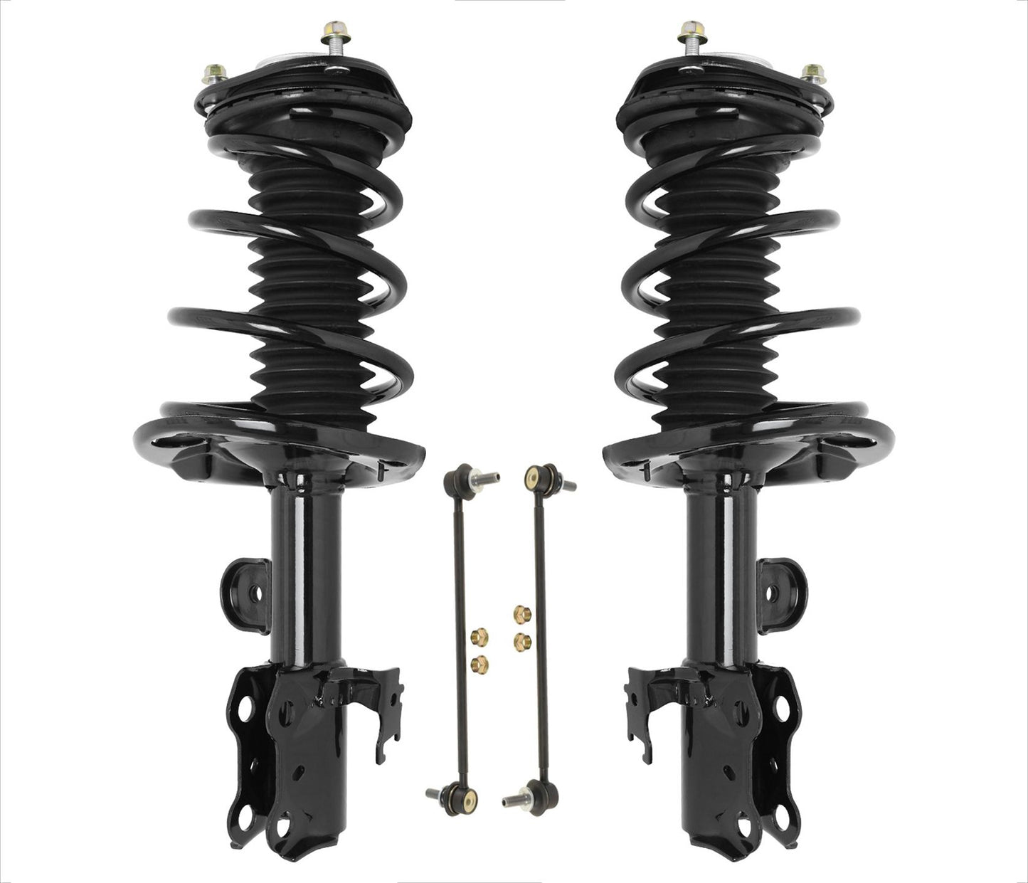 Front Complete Spring Struts Fits For 11-16 Scion TC Improved Springs 4pc