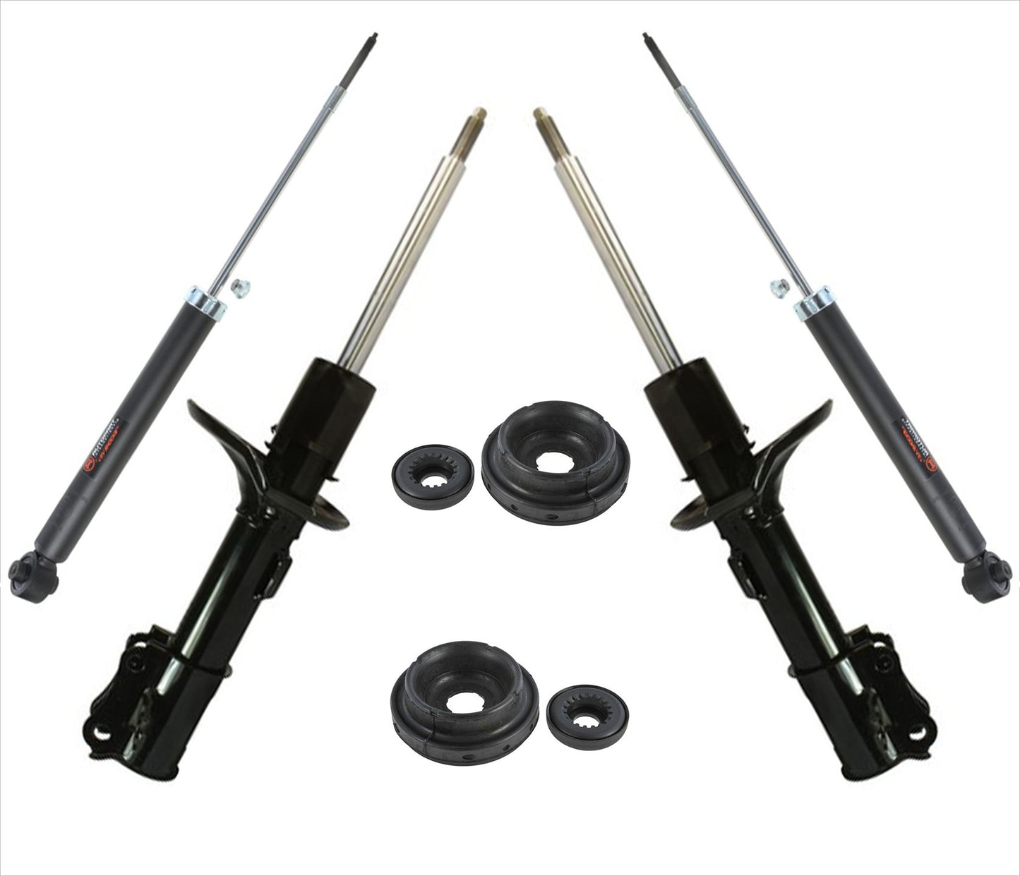 Fits For 04-09 Chevrolet Aveo Front Struts + Shocks W Upper Strut Mounts 6pc