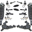 Front Struts Lower Control Arms Tie Rods Links 16 Pcs fits Toyota Tundra 00-03