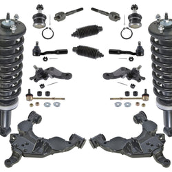 Front Struts Lower Control Arms Tie Rods Links 16 Pcs fits Toyota Tundra 00-03