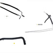 Kit de manguera de presión de dirección asistida de 3 piezas para Ford Explorer 06-10 4.6L V8