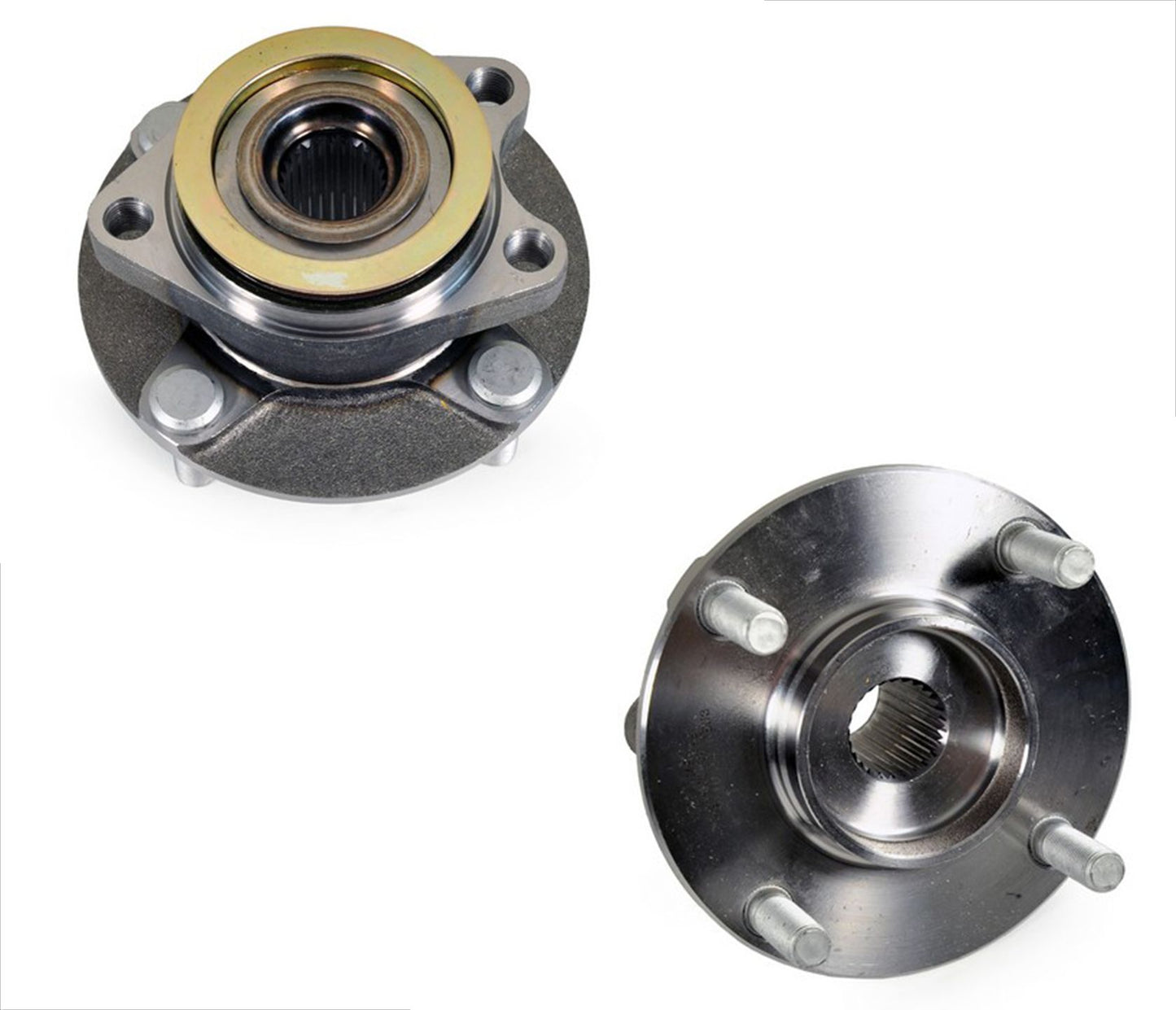 2-PTC Front Wheel Hub & Bearing Assembly Fits4 Wheel ABS 07-12 Nissan Versa
