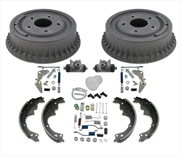 Tambores de freno Zapatas de freno Resortes Kit de 9 piezas para Chevrolet Monte Carlo SS 85-88