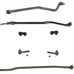 Drag Link Tie Rods Track Bar Kit For 1993-1998 Jeep Grand Cherokee V8 Engine