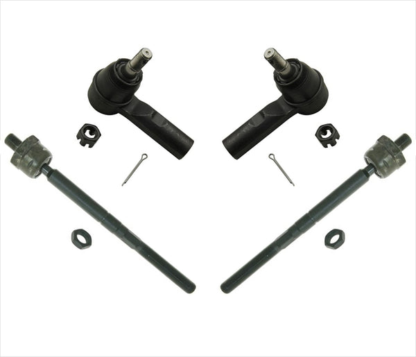 Kit de barra de acoplamiento interior y exterior de 16 mm para estante OE # 52113237 4 piezas