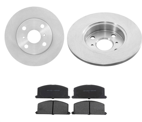 Se adapta a rotores de freno delantero y pastillas semimetálicas Toyota Tercel 1983-1990.