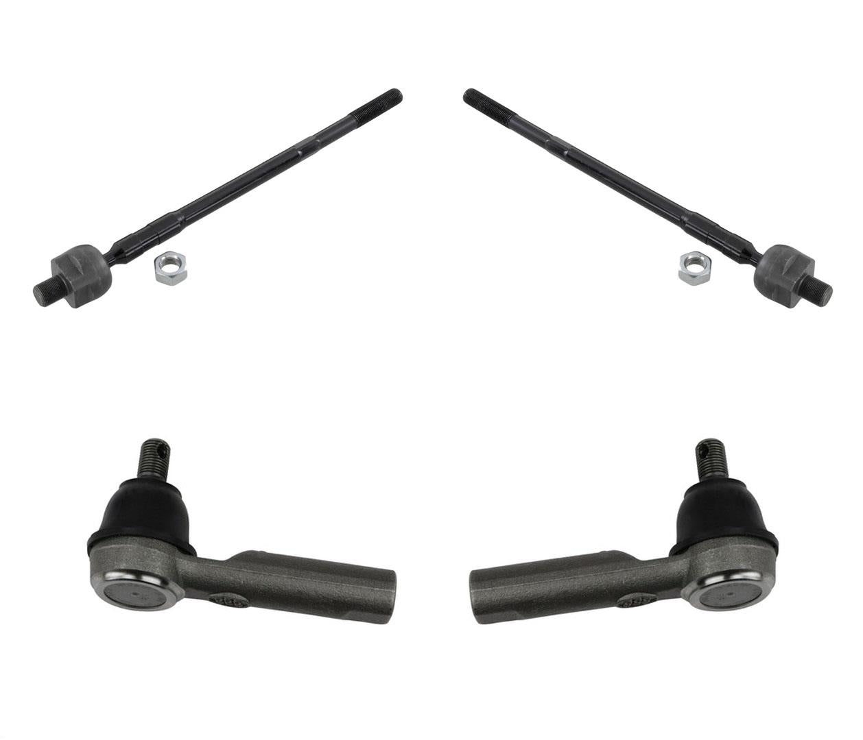 Varillas de acoplamiento interiores y exteriores para Nissan Altima 2002-2006 y Nissan Maxima 03-08