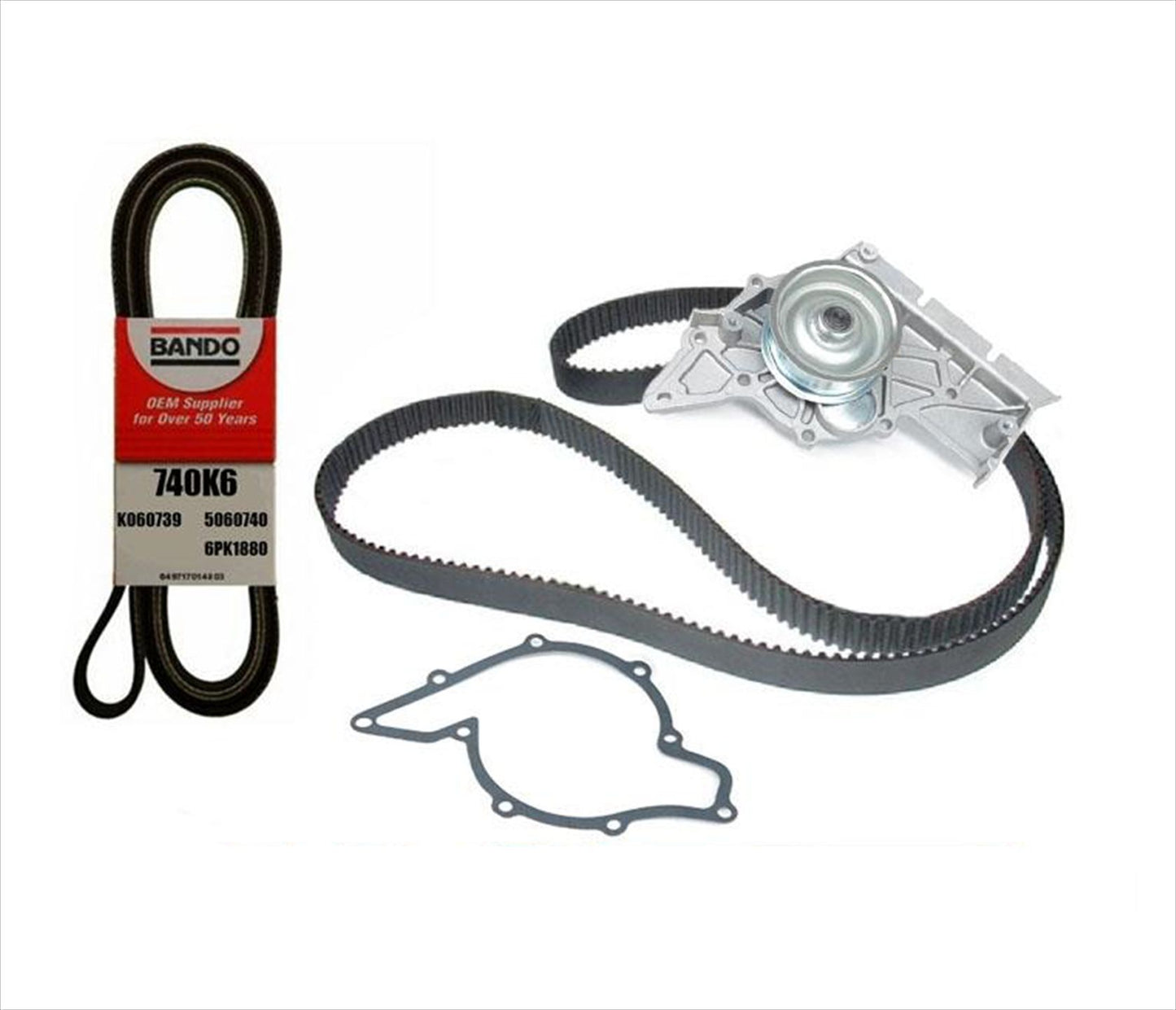 Leak Tested Water Pump With Timing Belt Fits for Audi A4 3.0L Quattro 02-06