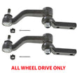 Fits 1990-2004 Astro Van All Wheel Drive (2) Idler Arms Left & Right