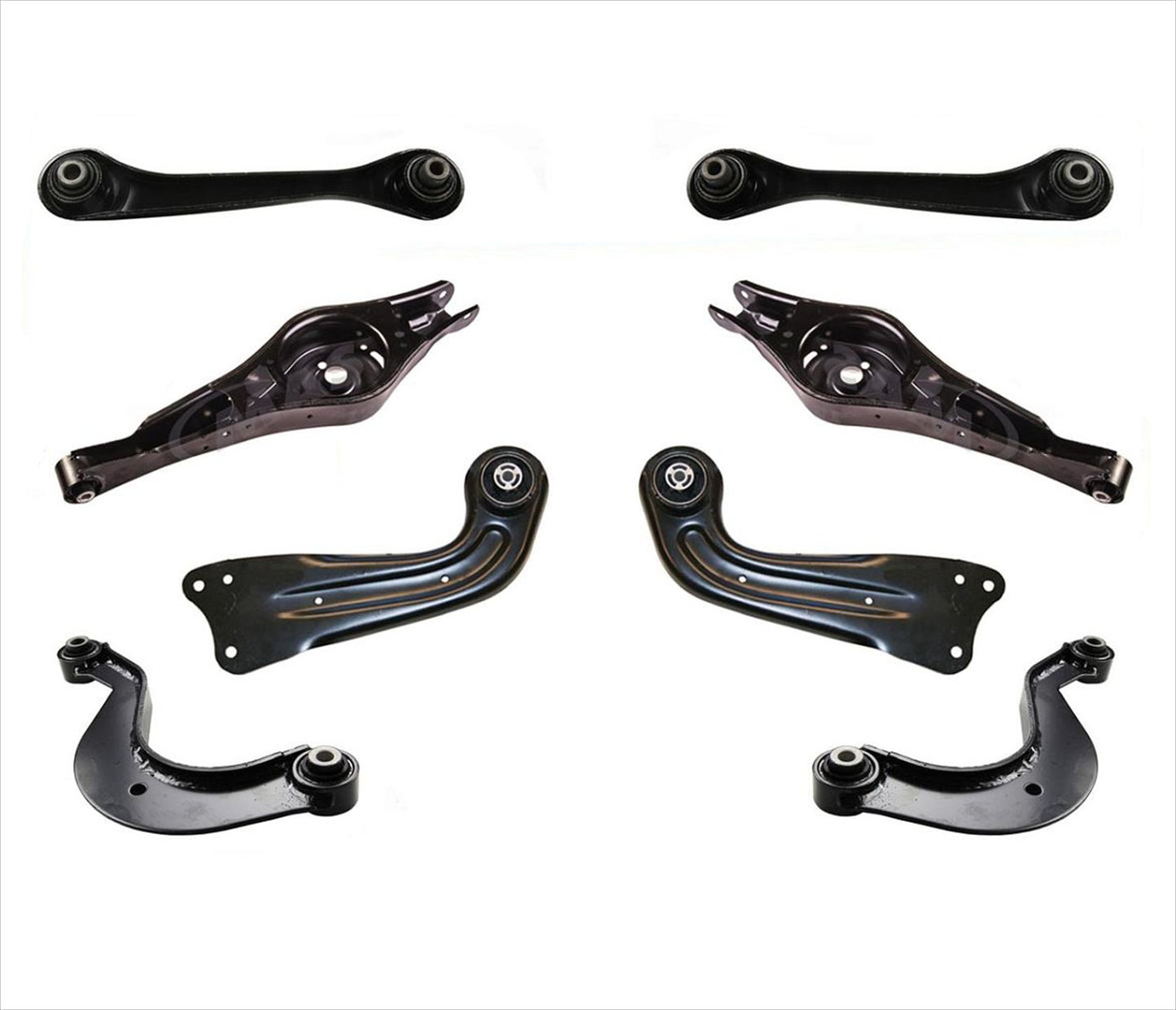 Rear Upper & Lower Control Arms 8 Pc Kit For Volkswagen Passat 2012 2021 2022