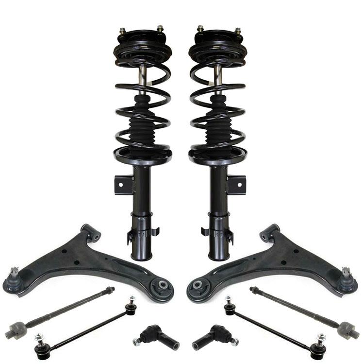Suspensión delantera y chasis de 10 piezas con tracción trasera para Suzuki Grand Vitara 06-13
